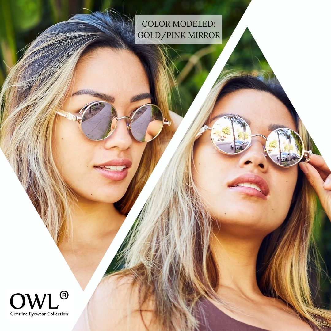 OWL Wayfarer Sunglasses Womens Mens UV400 Protection Retro